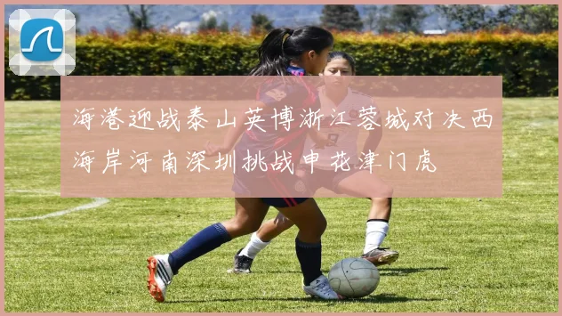 海港迎战泰山英博浙江蓉城对决西海岸河南深圳挑战申花津门虎